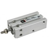 SMC Linear Compact Cylinders CU C(D)U, Free Mount Cylinder, Double Acting